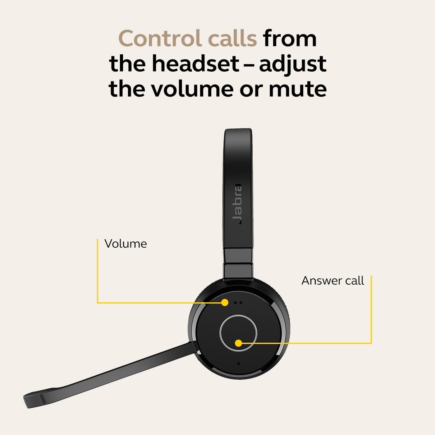 Jabra Evolve 65 TE MS Teams Certified