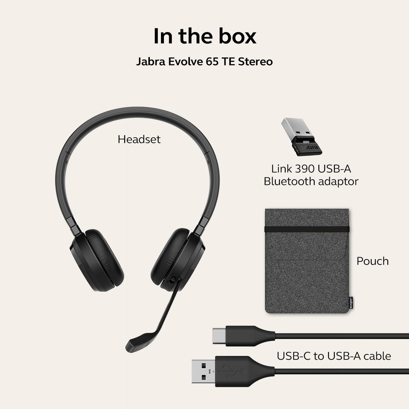 Jabra Evolve 65 TE MS Teams Certified