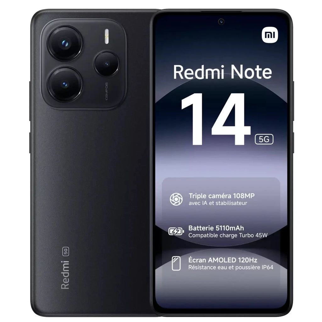 Xiaomi Redmi Note 14 5G - 8GB+256GB,108MP AI Camera,120Hz, Octa-Core,NFC!